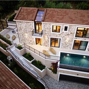 3 Bedroom Villa with Infinity Pool and Sea Views in Slano, Dubrovnik, Sleeps 6
